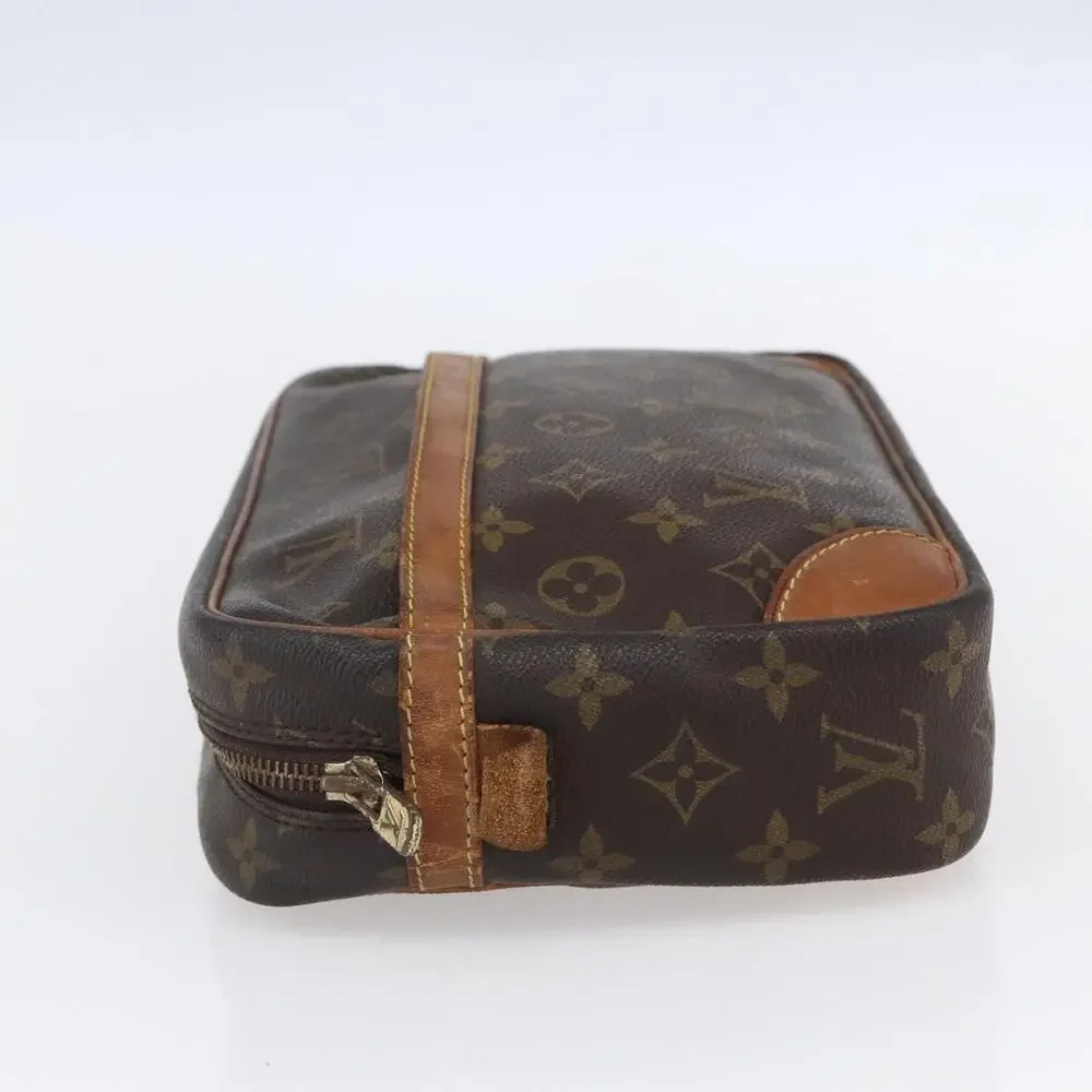 Louis Vuitton Monogram Compiegne 28 Clutch Bag Brown